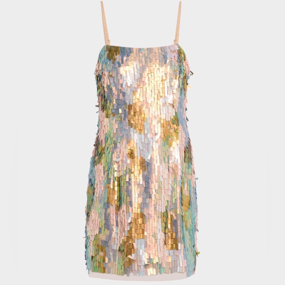 Liv Foster Sleeveless Sequin Mini Dress Size 6 NWT